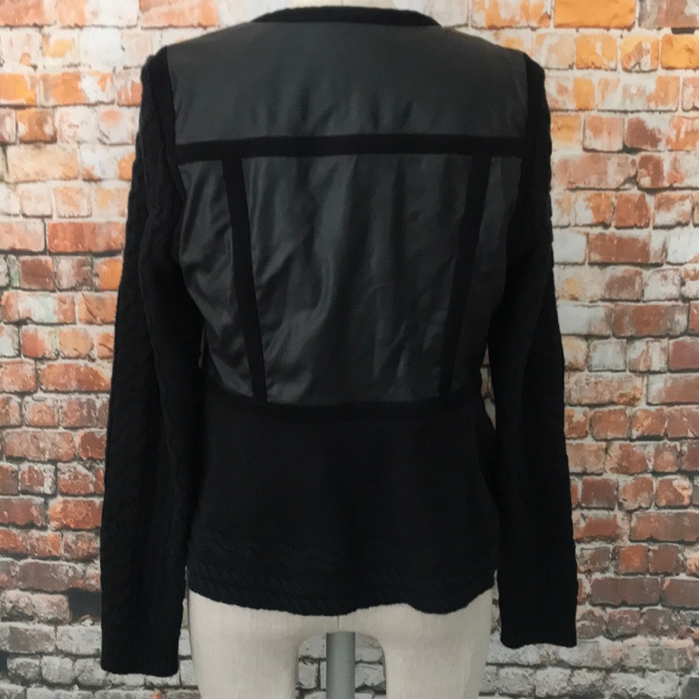 Anthropologie Elevenses faux leather jacket - Picture 5 of 8